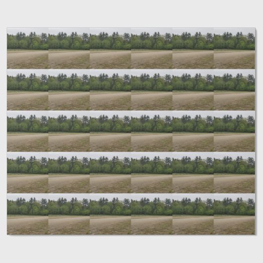 Einfache Orte Geschenkpapier (Flach)