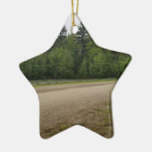 Einfache Orte Keramik Ornament (Links)