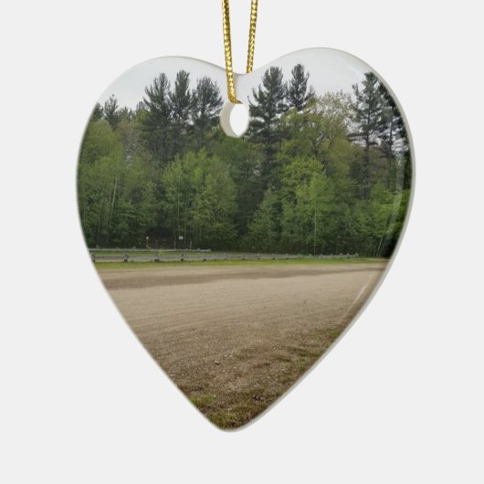 Einfache Orte Keramik Ornament (Links)