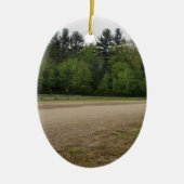 Einfache Orte Keramik Ornament (Vorne)