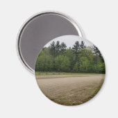 Einfache Orte Magnet (Vorderseite/Rückseite)