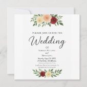 Einfache Overlay-Foto-Einladung Feiertagskarte (Vorderseite)