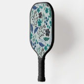 Einfache Paddel mit floralen Mustern Pickleball Schläger (Links)
