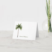 Einfache Palm Tree Tropical Custom Blank Innen (Vorderseite)