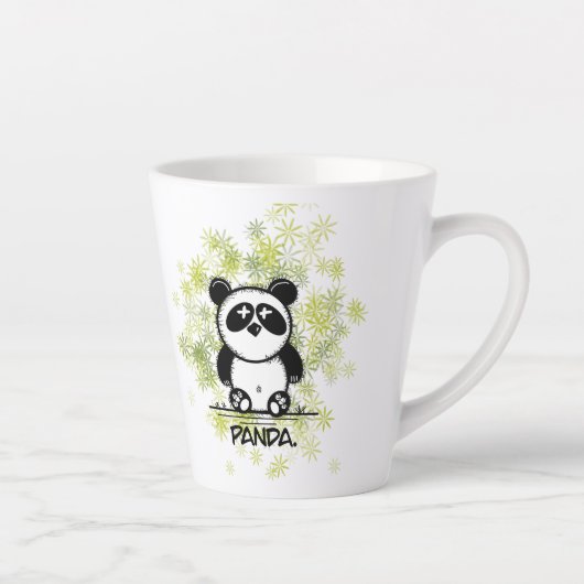 einfache Panda Milchtasse (Rechts)
