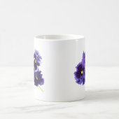 Einfache Pansy-Tasse - kein Text Kaffeetasse (Mittel)