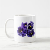 Einfache Pansy-Tasse - kein Text Kaffeetasse (Links)