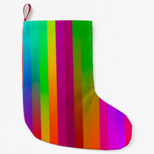 einfache parallele vertikale Linien Hintergrund. a Kleiner Weihnachtsstrumpf