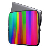 einfache parallele vertikale Linien Hintergrund. a Laptopschutzhülle (Vorderseite Links)