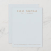 Einfache Pariser Boutique dank Karte Hinweis (Vorne/Hinten)