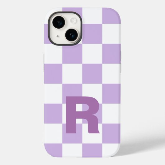 Einfache Pastell-Lila Lilac-Karton Case-Mate iPhone Hülle (Rückseite)