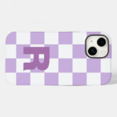 Einfache Pastell-Lila Lilac-Karton Case-Mate iPhone Hülle (Rückseite (Horizontal))