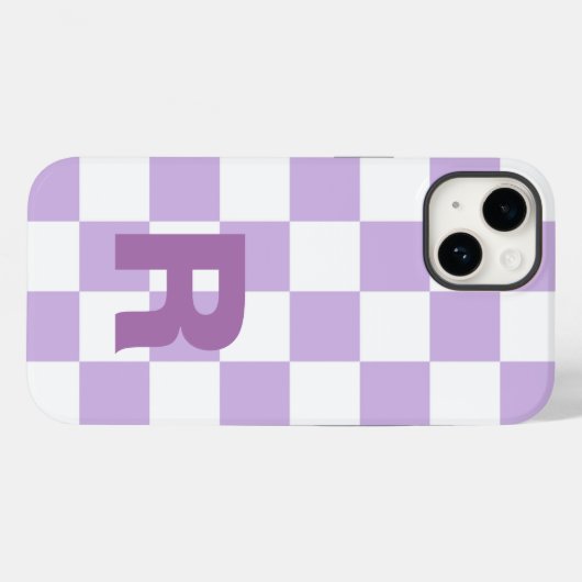 Einfache Pastell-Lila Lilac-Karton Case-Mate iPhone Hülle (Rückseite (Horizontal))