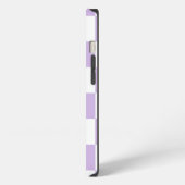 Einfache Pastell-Lila Lilac-Karton iPhone Hülle (Linke Seite)