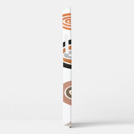 Einfache Pastell Rainbow Kids Style Case-Mate iPhone Hülle (Rückseite / Rechts)