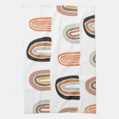Einfache Pastell Rainbow Kids Style Geschirrtuch (Vertikal)