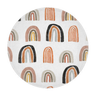 Einfache Pastell Rainbow Kids Style Schneidebrett