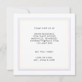 Einfache Pastelle, die wir bewegt haben Ankündigung (Rückseite)