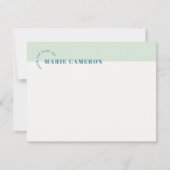 Einfache Pastellfarben-Geschirr - Grün (Vorderseite)