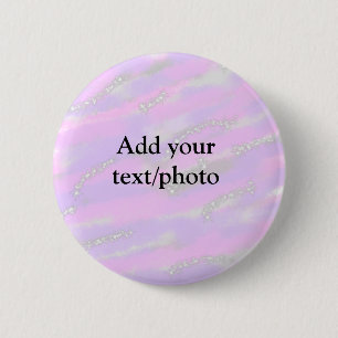 Einfache Pastellfarben Glitzer hinzufügen Foto Button