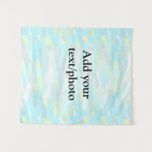 Einfache Pastellfarben Glitzer hinzufügen Foto Wandteppich (Vorderseite (Horizontal))