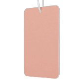 Einfache pastellrosa Flamingo-Farbe Autolufterfrischer (Links)