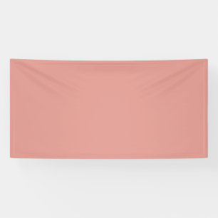 Einfache pastellrosa Flamingo-Farbe Banner