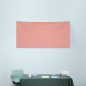 Einfache pastellrosa Flamingo-Farbe Banner (Messeveranstaltung)