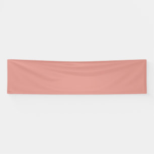 Einfache pastellrosa Flamingo-Farbe Banner