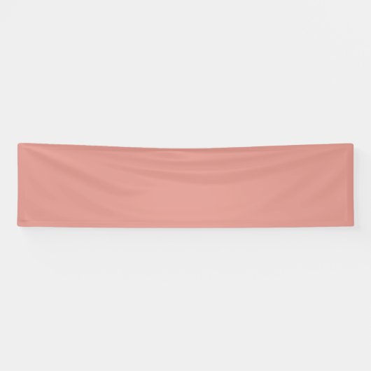 Einfache pastellrosa Flamingo-Farbe Banner (Horizontal)
