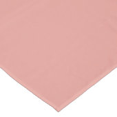 Einfache pastellrosa Flamingo-Farbe Tischdecke (Schrägansicht)
