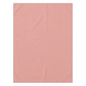Einfache pastellrosa Flamingo-Farbe Tischdecke (Vorderseite)