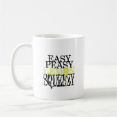 Einfache Peasy Zitrone Squeezy Kaffeetasse (Links)