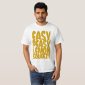 Einfache Peasy Zitrone SQUEEZY T-Shirt (Vorne ganz)