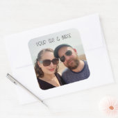 Einfache Personalisierte Aufkleber für kundenspezi (Umschlag)