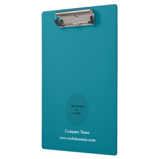 Einfache Personalisierte Beleuchtung Aquamarin Klemmbrett (Links)