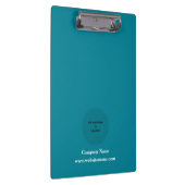 Einfache Personalisierte Beleuchtung Aquamarin Klemmbrett (Rechts)