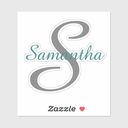 Einfache personalisierte Bezeichnung Aufkleber (Blatt)