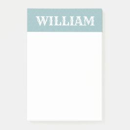 Einfache personalisierte Bezeichnung Post-it Klebezettel