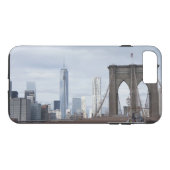 Einfache Personalisierte Brooklyn Bridge Case-Mate iPhone Hülle (Rückseite (Horizontal))