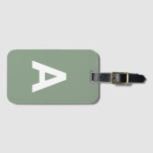 Einfache Personalisierte Einfache Einfache Einstie Gepäckanhänger (Vorderseite (Horizontal))