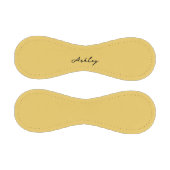 Einfache personalisierte Goldschrift Baseball (Paneele)