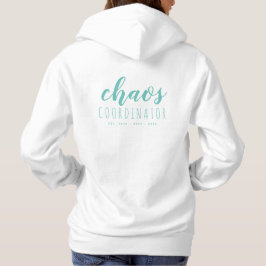 Einfache Personalisierte Hoodie für die Mama | AQU
