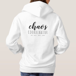 Einfache Personalisierte Hoodie für die Mama | Sch
