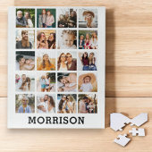 Einfache Personalisierte Instagram-Familie Puzzle