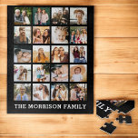 Einfache Personalisierte Instagram-Familie Puzzle<br><div class="desc">Mit diesem Personalisierten Jigsaw-Puzzle können Sie Ihre hochgeschätzten Erinnerungen erfassen. Dieses Puzzle mit Platz für Ihre Lieblings-Fotos schafft eine atemberaubende visuelle Darstellung Ihrer besonderen Momente. Personalisieren Sie es mit Ihren eigenen Bildern, um ein einzigartiges Geschenk für Freunde, Familie oder sogar sich selbst zu machen. Perfekt für Geburtstage, Jubiläen oder einfach...</div>