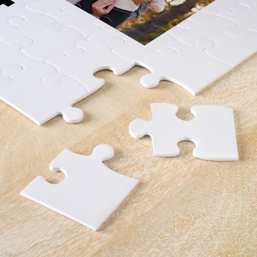 Einfache Personalisierte Instagram-Familie Puzzle (Seite)