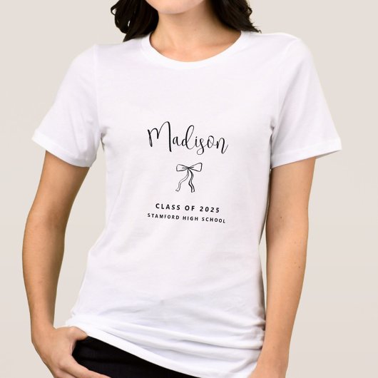 Einfache Personalisierte Klasse des Abschlusses 20 Tri-Blend Shirt