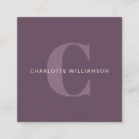 Einfache Personalisierte Monogramm und Name in Lil