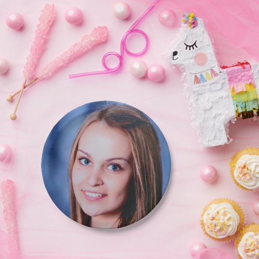 Einfache Personalisierte Papierplatte für kundensp Pappteller (Party)